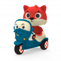 Dash i la seva moto. B.Toys