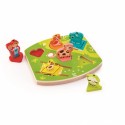 Puzzle Sonidos Granja. Hape